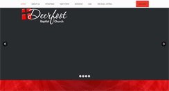Desktop Screenshot of deerfootbaptist.org
